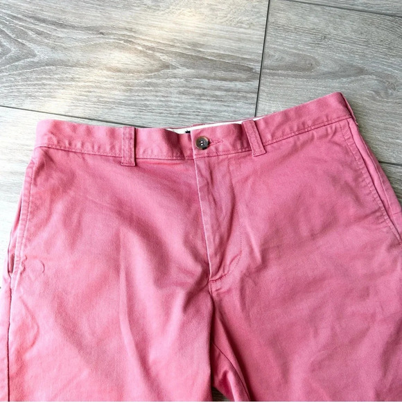 J.CREW Mercantile Flex Chino Shorts Pink 7" Inseam Above  Knee Preppy - Picture 5 of 13